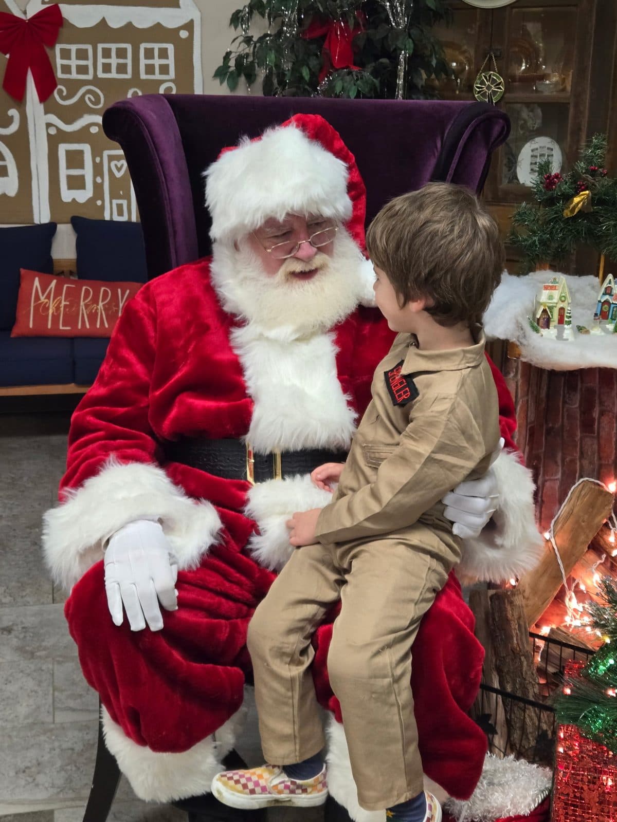 telling santa the wish list
